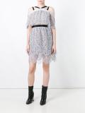 strappy lace dress