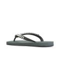 chain detail flip flops