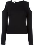 cut-out shoulder top
