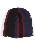 printed stripe beanie 