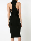 fitted halterneck dress