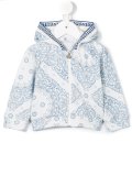 baroque print hoody