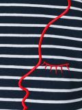 embroidered stripe T-shirt 