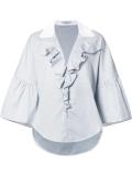 'Dot Pique Ruffled' shirt