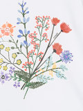 floral print T-shirt