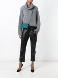 logo plaque crossbody bag