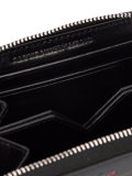 rose embroidered wallet