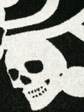 skull beach towel