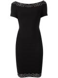 shortsleeved fitted dress