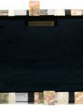 mother of pearls clutch bag