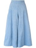 corduroy cropped palazzo pants