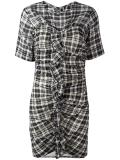 checked dress