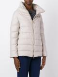 high neck zipped jacket