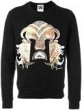 ethnic print jumper