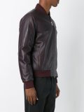 leather bomber jacket 