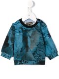 abstract print sweatshirt