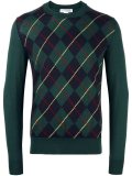 diamond print jumper