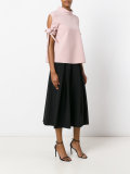 open sleeve T-shirt
