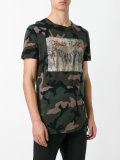 butterfly print T-shirt