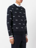 embroidered sweatshirt