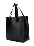 logo-print strap shoulder bag