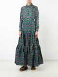 floral print maxi skirt