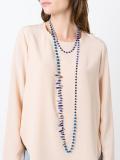 tonal beaded necklace