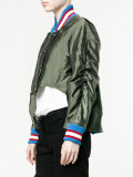 asymmetric bomber jacket