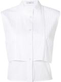 'Sleeveless Bib Front' shirt