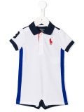 embroidered logo polo shirt 