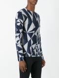 geometric pattern jumper