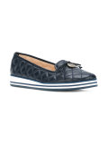 quilted platform ballerina shoes 