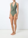 v neck swimsuit
