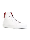 metallic ankle hi-tops