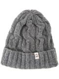 cable knit beanie hat