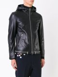 zip up hooded jacket