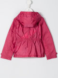zipped raincoat 