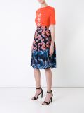 intarsia knitted top