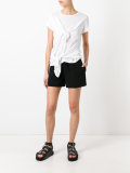 drawstring tailored shorts