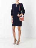 blouse flared dress