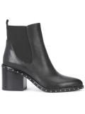 studded sole ankle boots