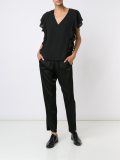 'Stella'荷叶边上衣