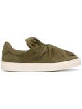 bow slip-on sneakers