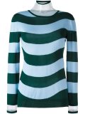 wavy striped jumper