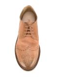 brogue detail Derby shoes
