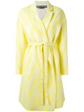 woven belt coat 