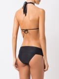 strappy triangle bikini set