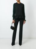 knitted combo top