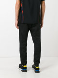 contrast-band track trousers
