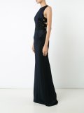 cut out details gown 